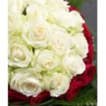 Bruidsboeket Red & White