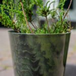 Pot Palermo marble green