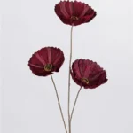 Tina Collection zijde Cosmos l80cm burgundy