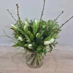 Tulpenboeket Cindy wit