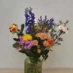 Seizoensboeket Minnie met gratis vaas